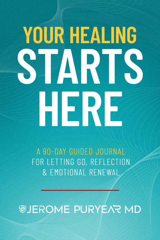 Your Healing Starts Here: A 90-Day Guided Journal for Letting Go, Reflection & Emotional Renewal